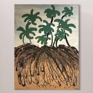 Coconuts palms in the Arabian Peninsula