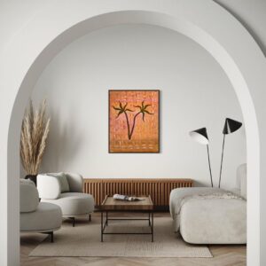 Twilight in Qatar Desert