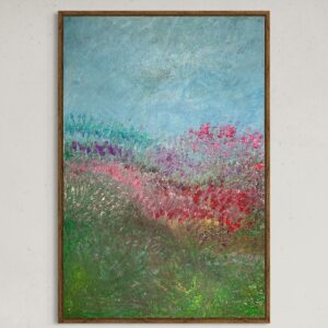 Whimsical Blossoms Under Azure Skies